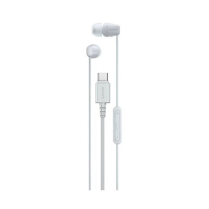Slušalice SONY IER-EX15C, žičane, In-Ear, USB C, bijele